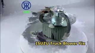 ISUZU CXZ81 10PE1 ট্রাক HVAC-এর জন্য ব্লোয়ার মোটর সমাবেশ 1-83561164-0 1835611640